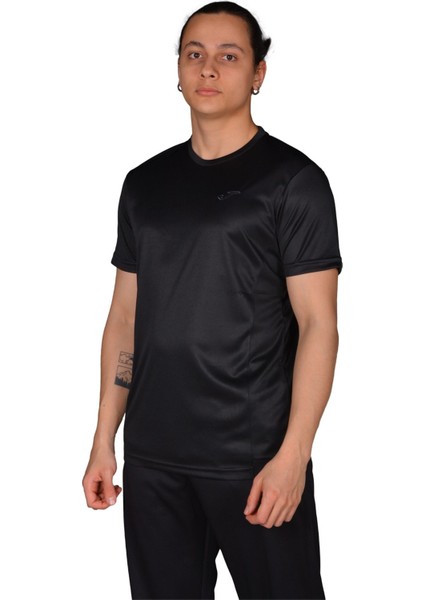 Poly. Hawk - Erkek Siyah Spor T-Shirt- 4231100