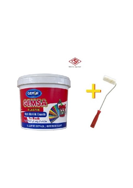 Plastik Su Bazlı İç Cephe Boyası 1kg Gül Kurusu