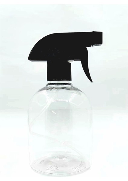 Borbex Boş Fısfıs Siyah Sprey Şişe 500 Ml 25 Adet [Kimyasala Dayanıklı]