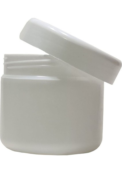 50 Adet Boş Krem Ve Vazalin Kavanozu 125 Gr