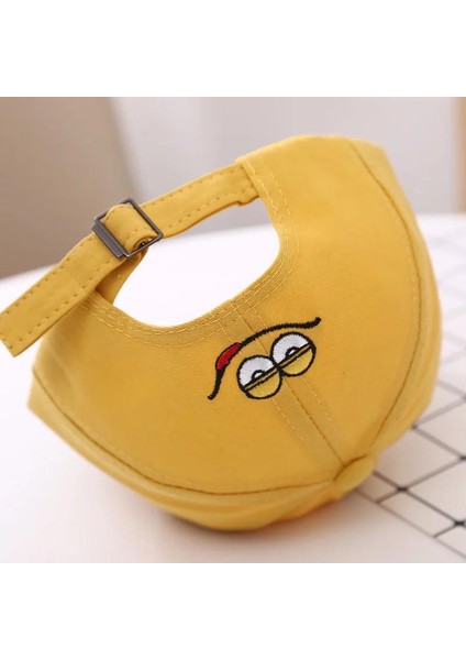 Yeni Sezon Trend M&m Şeker Çikolata Bebek Çocuk Şapka Sarı Erkek Kız Unisex fırsatları