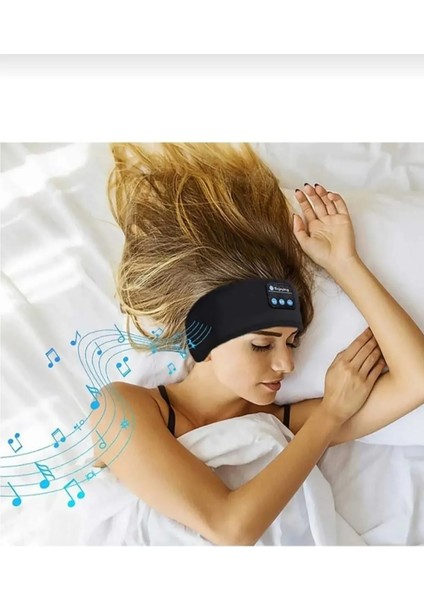 La Vie Design Bluetooth 5.0 Kablosuz Kulaklıklı Uyku ve Spor Için Uygun Kafa Bandı Bandana