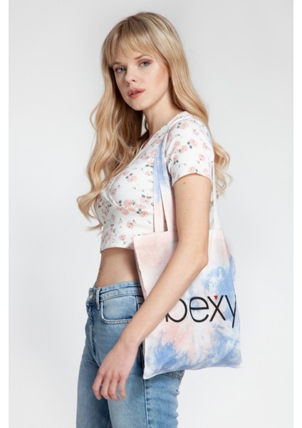 - Pembe Mavi Batik Çanta | 161829-2