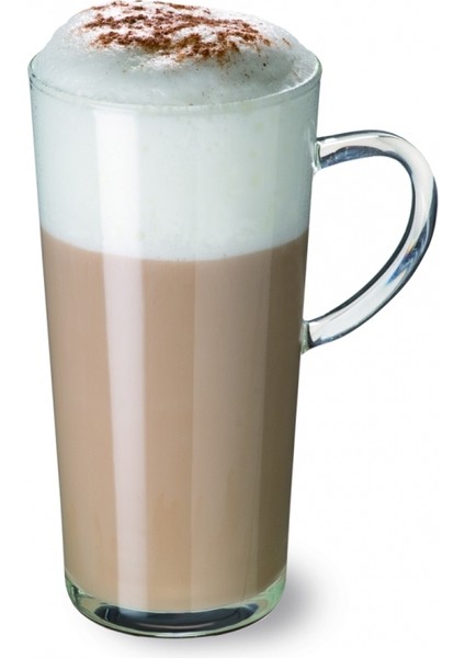 Simax Karina Mug Uzun Kupa Cam Klasik Koleksiyon 0,35 Litre 102x145mm Tekli Bardak