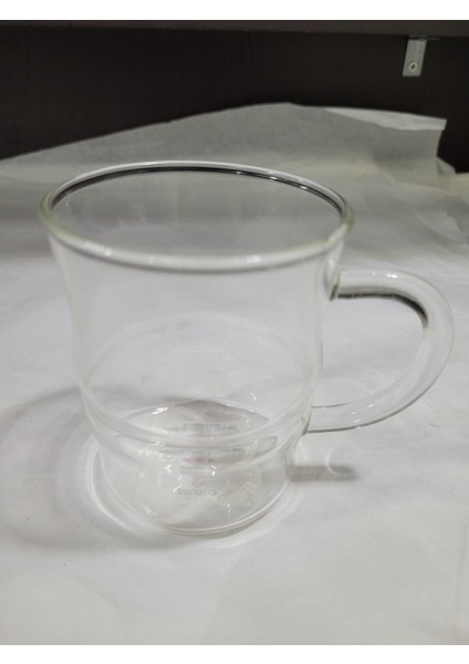 Termisil Kupa Ince Cam 250ml Houseware Ev Eşyası Bardak Tekli Sağlıklı Şeffaf Çay Bardağı