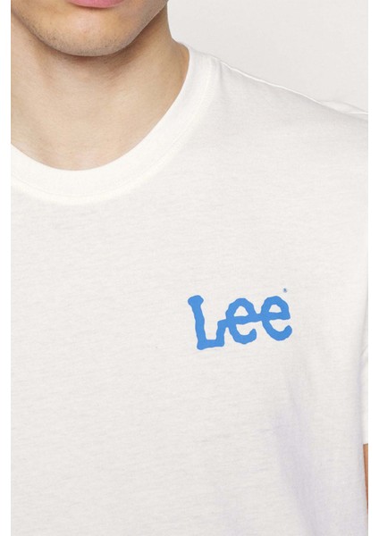 Regular Fit Pamuklu Bisiklet Yaka Beyaz T-Shirt - LL04FQLJ modelleri