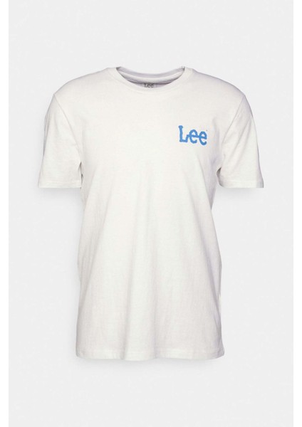 Regular Fit Pamuklu Bisiklet Yaka Beyaz T-Shirt - LL04FQLJ fırsatları