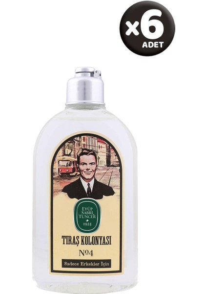 Tıraş Kolonyası No: 4 x 6 Adet