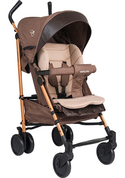Picco Alüminyum Baston Bebek Arabası - Java Melange, Lüks Tasarım, 3 Yıl Garantili