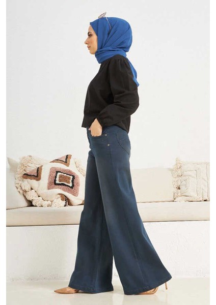 1067-BOL Paça Pantolon Petrol fiyatları