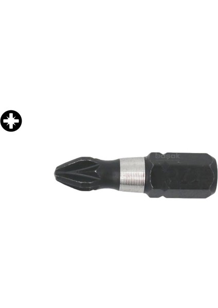 Pz2 x 25 mm Darbeli Yıldız Bits Uç CB/352TM (1 Adet)