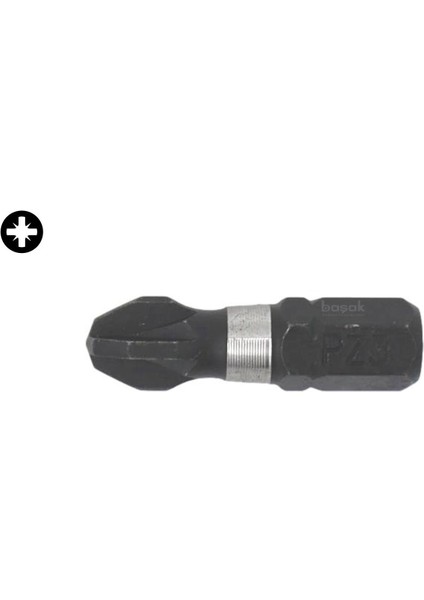 Pz3 x 25 mm Darbeli Yıldız Bits Uç CB/353TM (1 Adet)