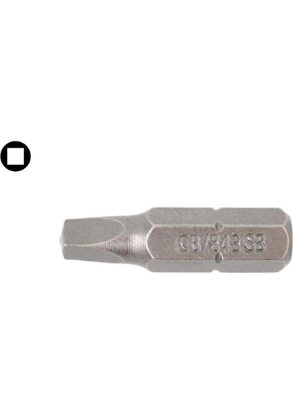 Kare Uçlu Bits No 3 x 25 mm CB/843 (1 Adet)