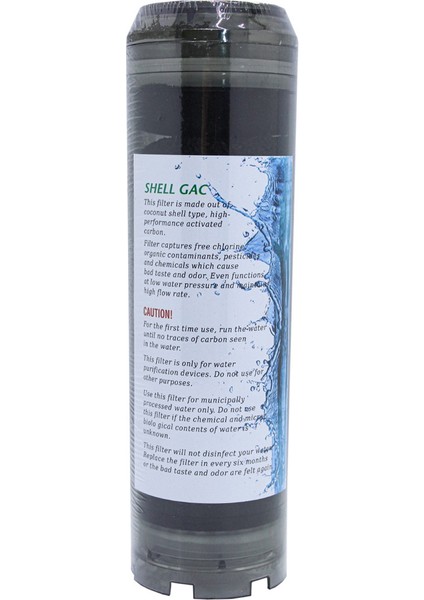 Bina ve Daire Girişi Su Arıtma Yıkanabilir + Gac Plus + Silifoz