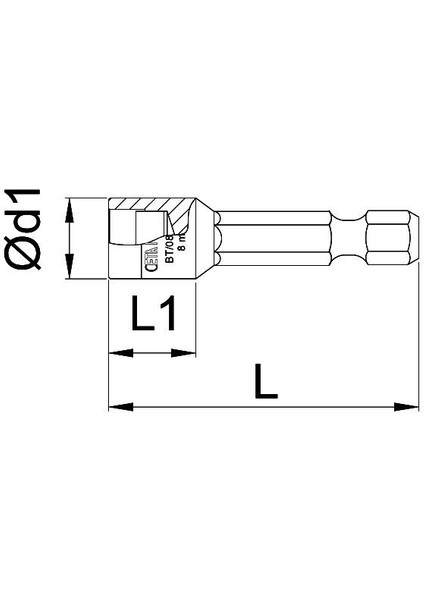 5 x 42 mm Manyetik Lokma BT/0542