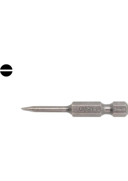 3 mm Düz Bits 50 mm CB/619 (1 Adet)
