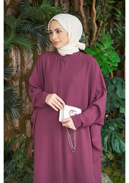 6571-BERLIN Abaya Gül Kurusu