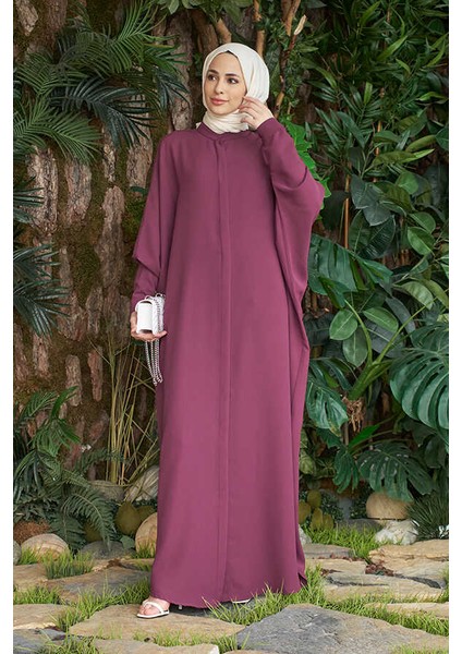 6571-BERLIN Abaya Gül Kurusu