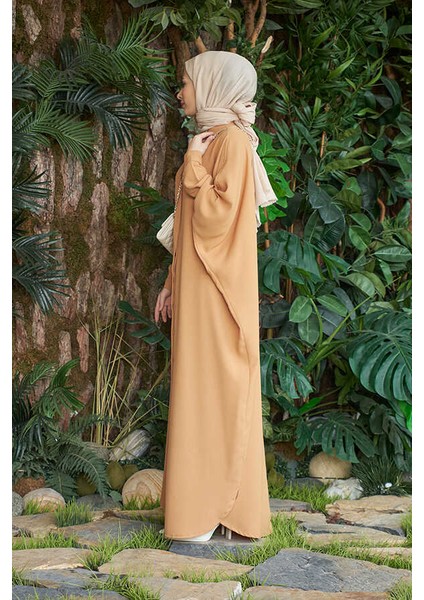 6571-BERLIN Abaya Camel