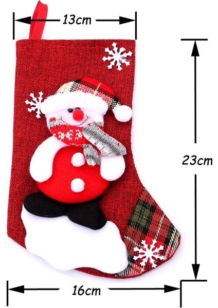 Yeni Yıl Noel Baba Yılbaşı Hediye Çanta Kese Çorap Dekorasyon Çam Süs Özel Tasarım Santa indirimleri