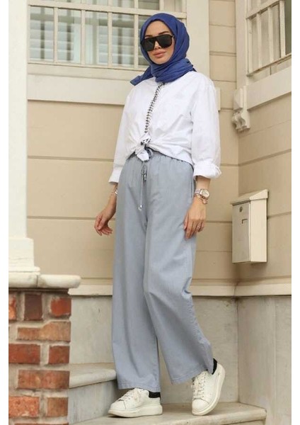 1105-LASTIKLI Pantolon Mavi fiyatları