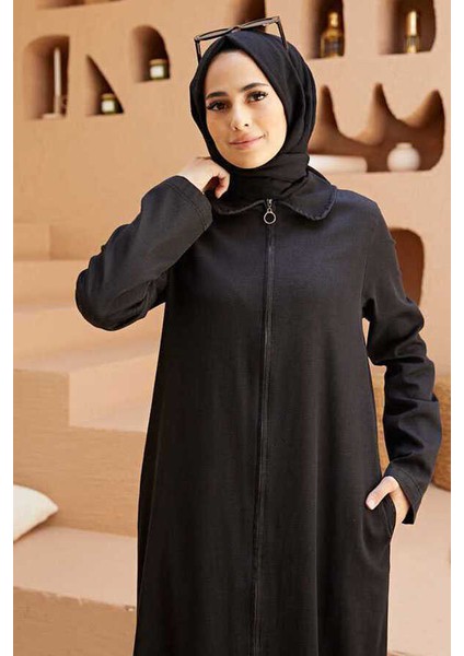6568-FERMUARLI Ferace Siyah