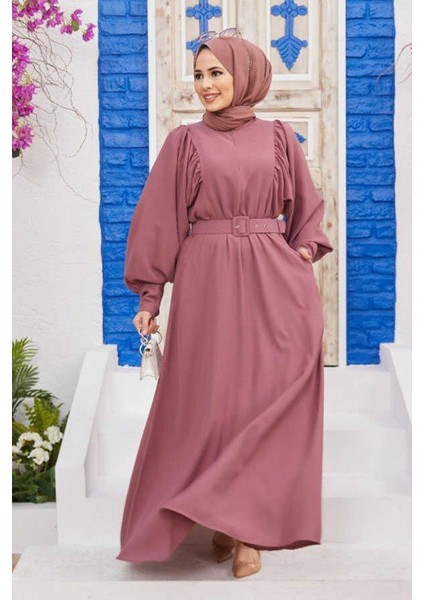 6583-KREP Elbise Gül Kurusu fiyatları