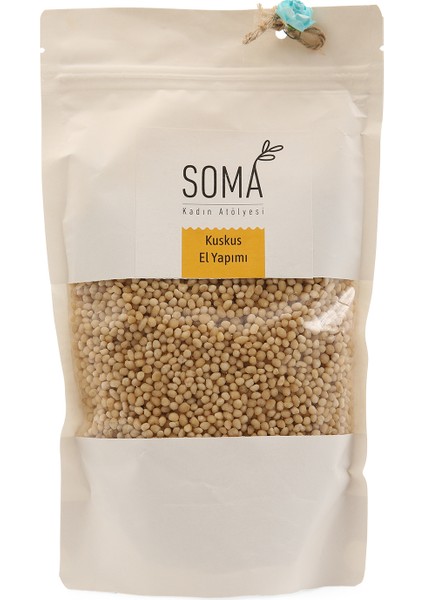 Kuskus Sütlü Katkısız El Yapımı Köy Yumurtalı 500 gr