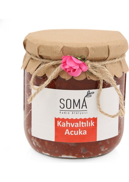 Acuka Kahvaltılık Salça Sos Katkısız Ev Yapımı - 380 gr