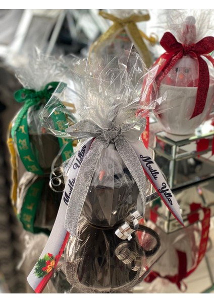 Yeni Yıl Yılbaşı Hediye Seti Işıklı Kardan Adam Dekorasyon Süs Büyük Porselen Kupa Fincan Kase Füme modelleri