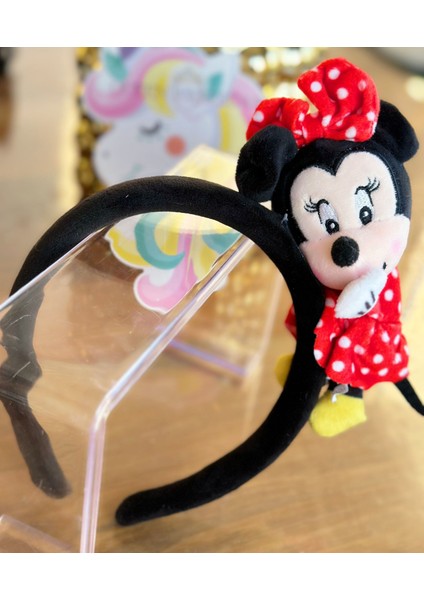 Sevimli Büyük Peluş 3D Boyutlu Oyuncak Minnie Mouse Fare Kadife Kadın Çocuk Tacı Kostüm Taç fiyatları