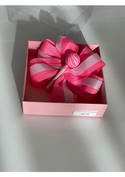 Pembe Topitop Süslü Kız Çocuk Bebek Doğum Günü Hediye Pensli Toka modelleri