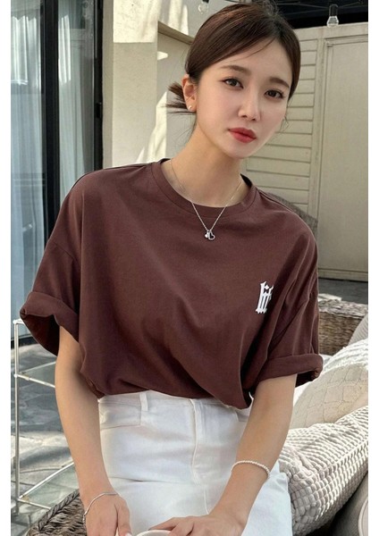 Unisex Life Baskılı T-Shirt