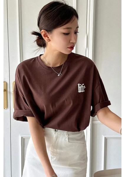 Unisex Life Baskılı T-Shirt fırsatları