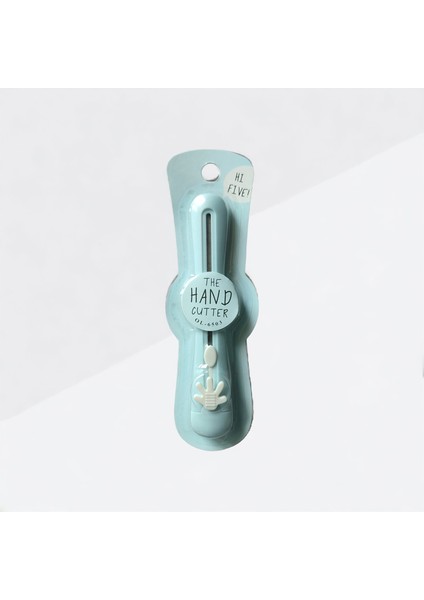Pembe Plastik Saplı Metal Maket Bıçağı Falçata
