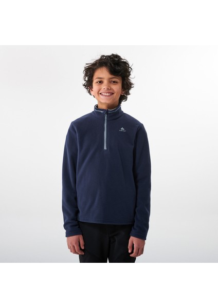 Quechua Çocuk Doğa Yürüyüşü Poları - Lacivert - 7 / 15 Yaş - Mh 100