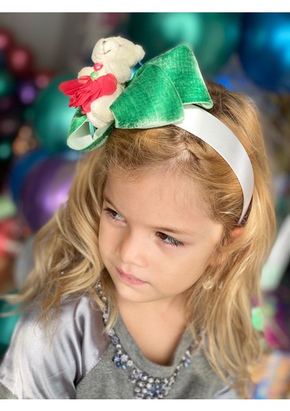 Özel Kutusunda Hediye Lüks Kadife Fiyonk Taç Kristal Taşlı Prenses Ayıcıklı Taç fiyatları