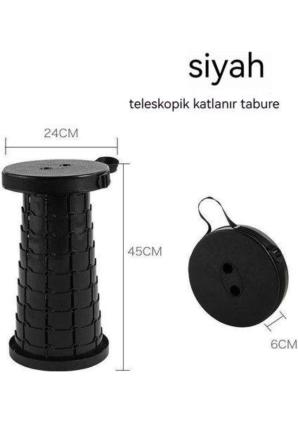 Taşınabilir Açık Balıkçılık Ayarlanabilir Uzatılabilir Tabure (Yurt Dışından)