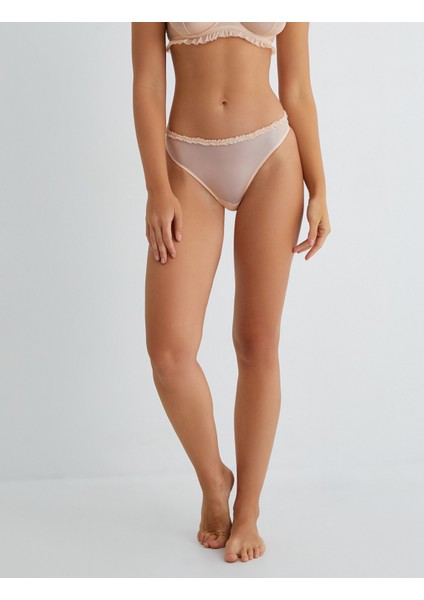 String Külot Fırfırlı Tül Normal Bel modelleri