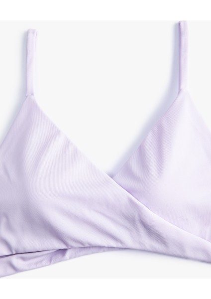 Koton Üçgen Bikini Üstü Anvelop Kaplı İnce Askılı