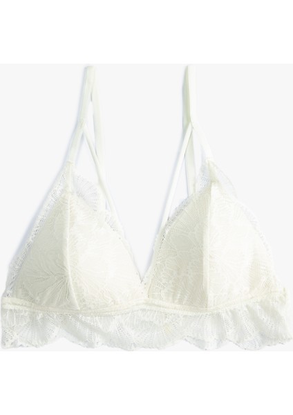 Soft Dantelli Bralet Dolgusuz Balensiz