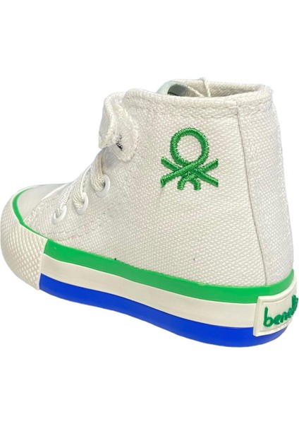 Benetton Bebe Beyaz Yeşil Çocuk Spor Ayakkabı modelleri