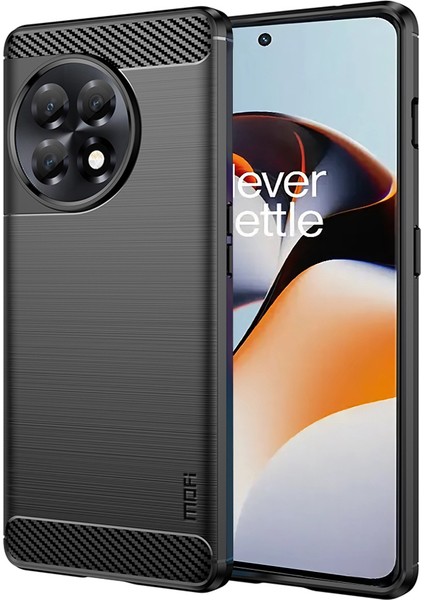 Oneplus 11R 5g / Ace 2 5g Karbon Fiber Telefon Için Fırçalanmış Tpu Kılıfı (Yurt Dışından)