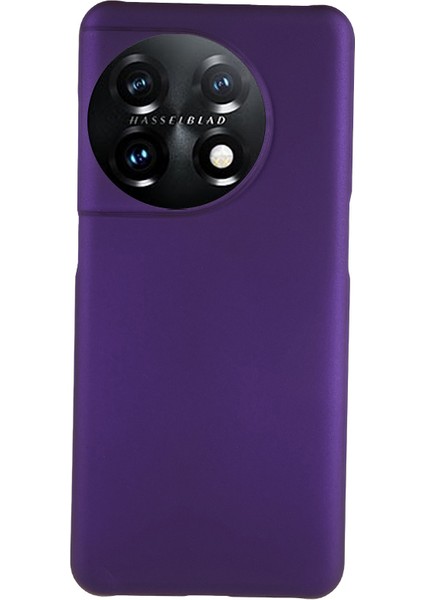 Oneplus 11 5g Için Kauçuk Doku Telefon Sabit Pc Önce Parçalama Anti-Prınts Telefon Kılıfı (Yurt Dışından)