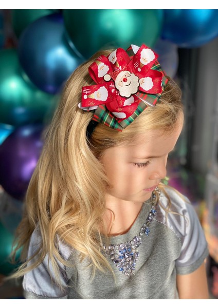 Özel Kutusunda Hediye Noel Baba Simli Ekose Lüks Kadife Taç Kristal Zümrüt Yeşili fiyatları