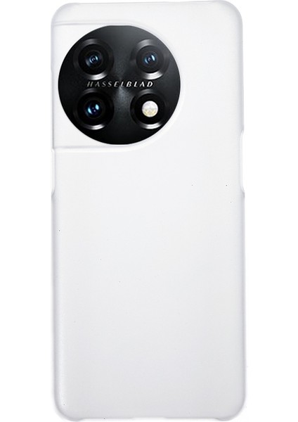 Oneplus 11 5g Için Kauçuk Doku Telefon Sabit Pc Önce Parçalama Anti-Prınts Telefon Kılıfı (Yurt Dışından)