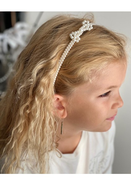 Yeni Sezon Trend Moda Fiyonk Inci Sıralı Kız Çocuk Yetişkin Taç fiyatları