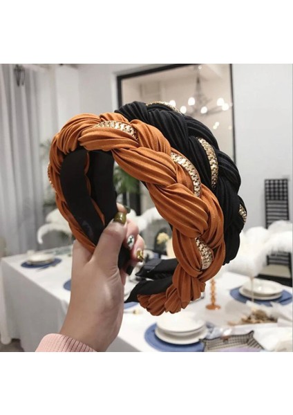 Yeni Sezon Moda Örgü Metal Zincirli Lüks Taç Camel Parlak fiyatları