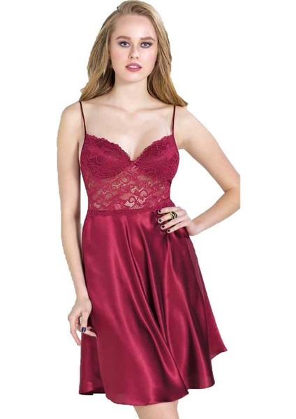 Saten Dantelli Gecelik 627 fiyatları