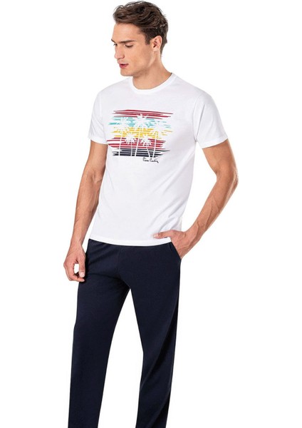 6014 Erkek Kısa Kollu Pijama Takım